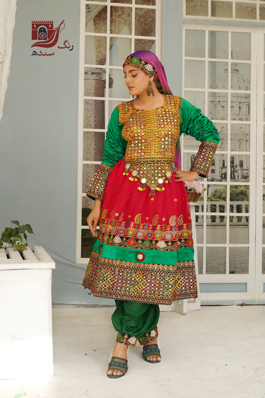 Sindhi Pathani dress for girls