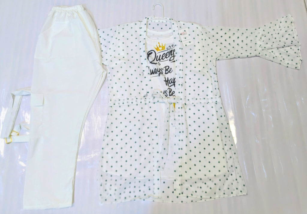 Shuffon Double top with cargo trouser