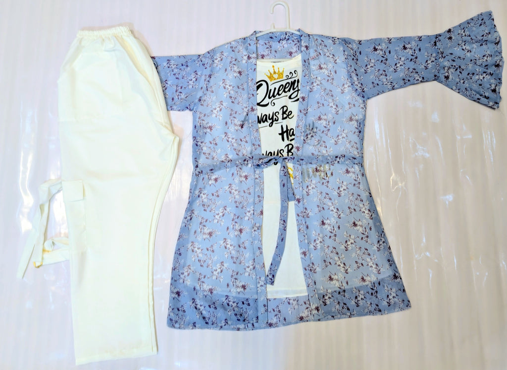 Shuffon Double top with cargo trouser